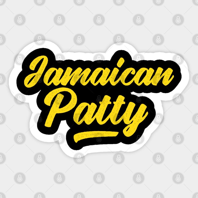 Jamaican Patty Sticker by Hixon House